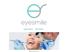 Tablet Screenshot of eyesmile.com